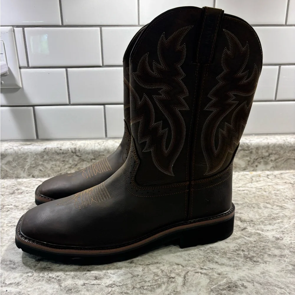 Wolverine Rancher Work Boots - Picture 3 of 10
